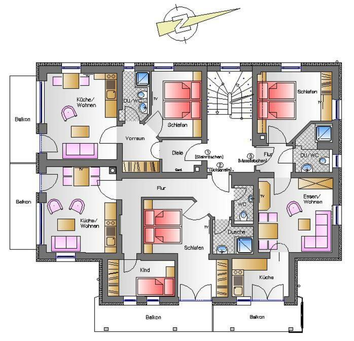 אוברסטדורף Fellhornhaus Ferienwohnungen מראה חיצוני תמונה