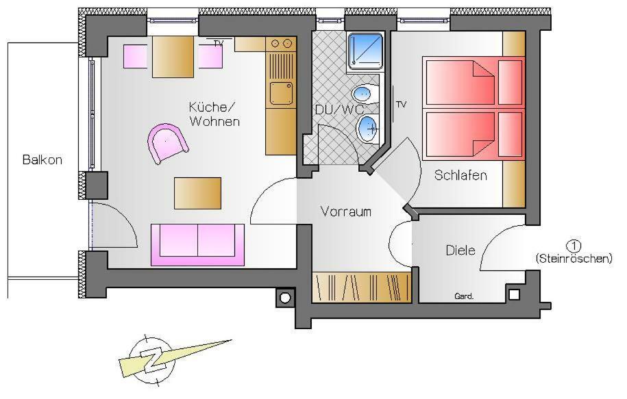 אוברסטדורף Fellhornhaus Ferienwohnungen מראה חיצוני תמונה